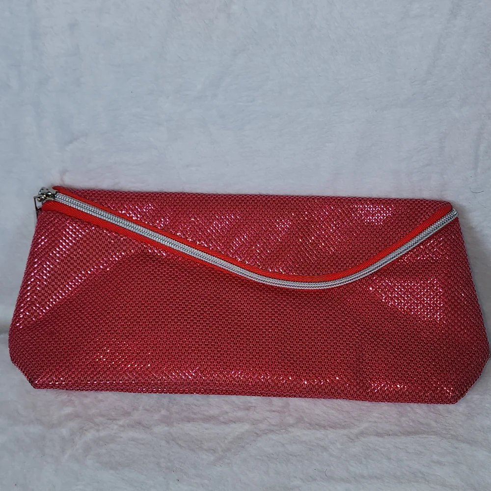 Lancome Shimmering Pink Cosmetic Pouch